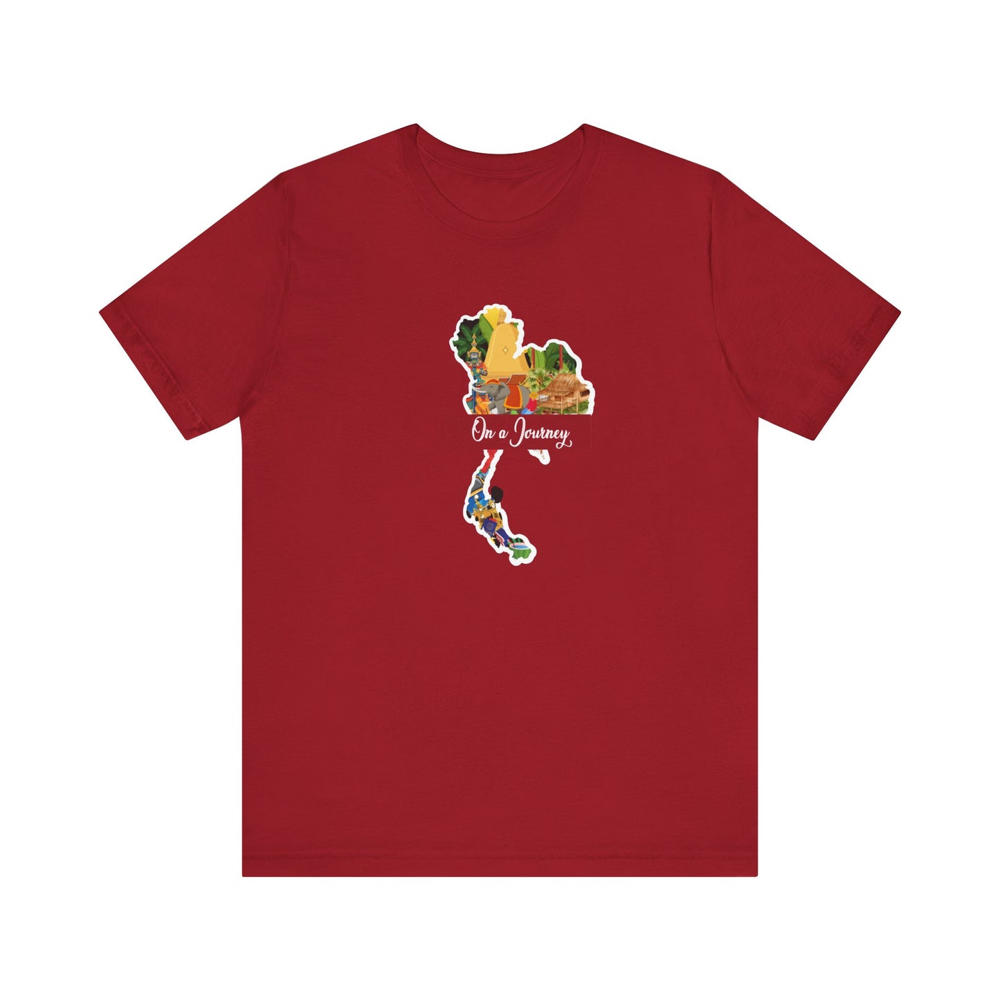 On a Journey - Thailand Explore your roots and connection with our Adoptive Threads Unisex Jersey Short Sleeve Tee