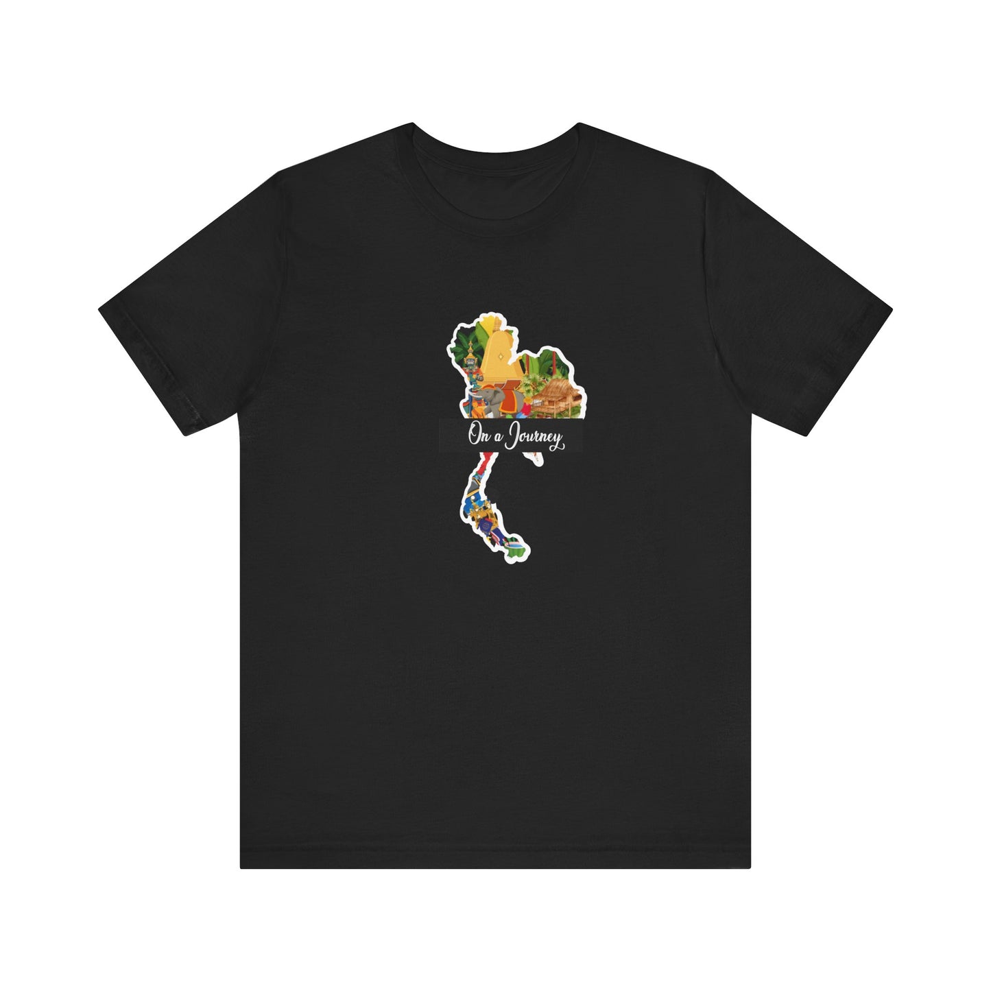 On a Journey - Thailand Explore your roots and connection with our Adoptive Threads Unisex Jersey Short Sleeve Tee