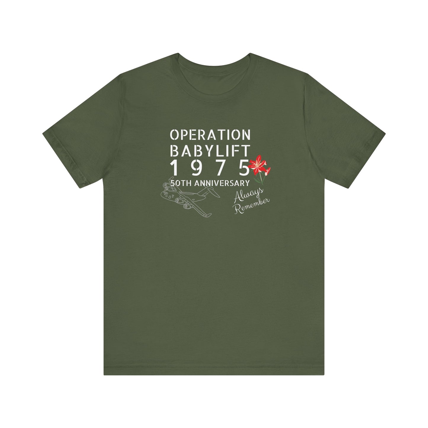 Operation Babylift Vietnam - Memorial shirt 50th anniversary
