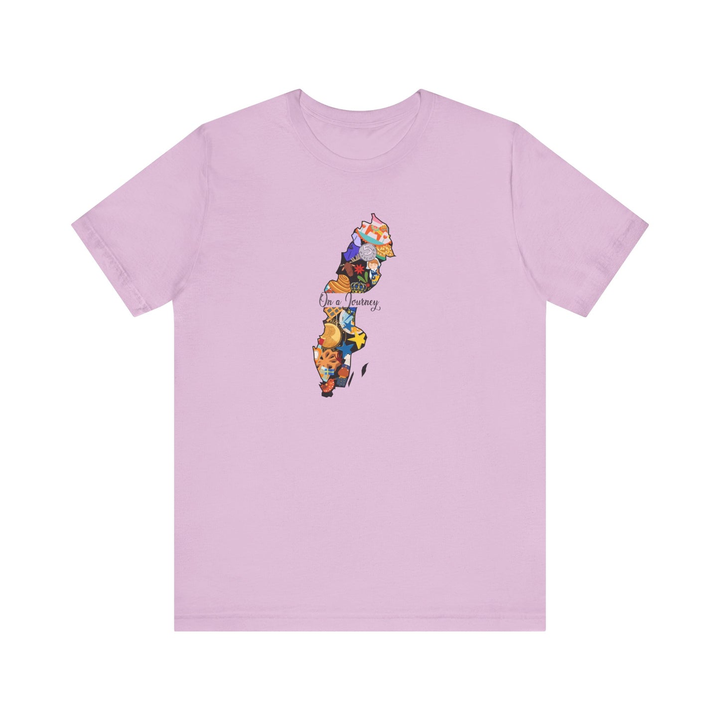 Sweden- On a Journey Heritage Collection T-shirt by Adoptive Threads