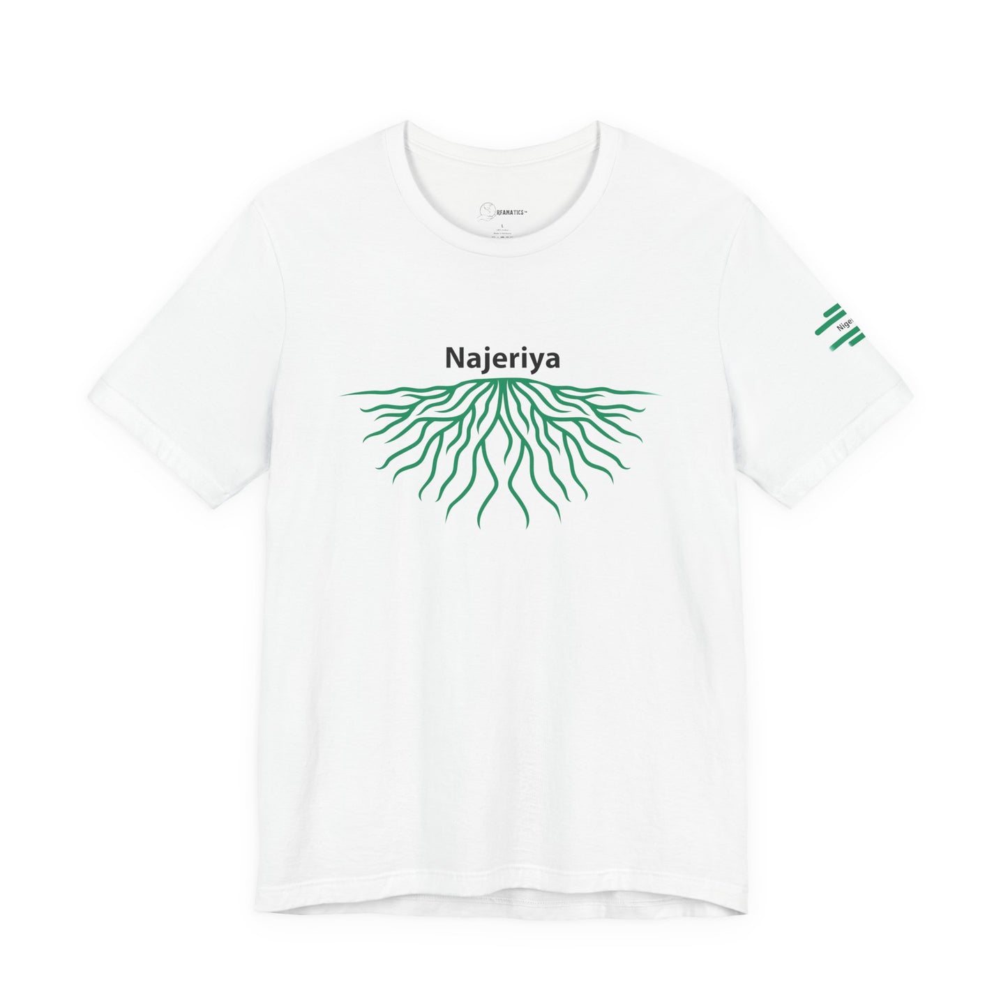 Nigeria Roots - Adoption Unisex Jersey Short Sleeve Tee