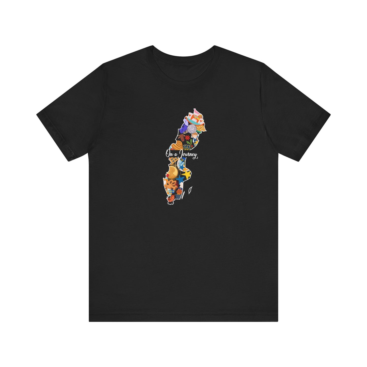Sweden- On a Journey Heritage Collection T-shirt by Adoptive Threads