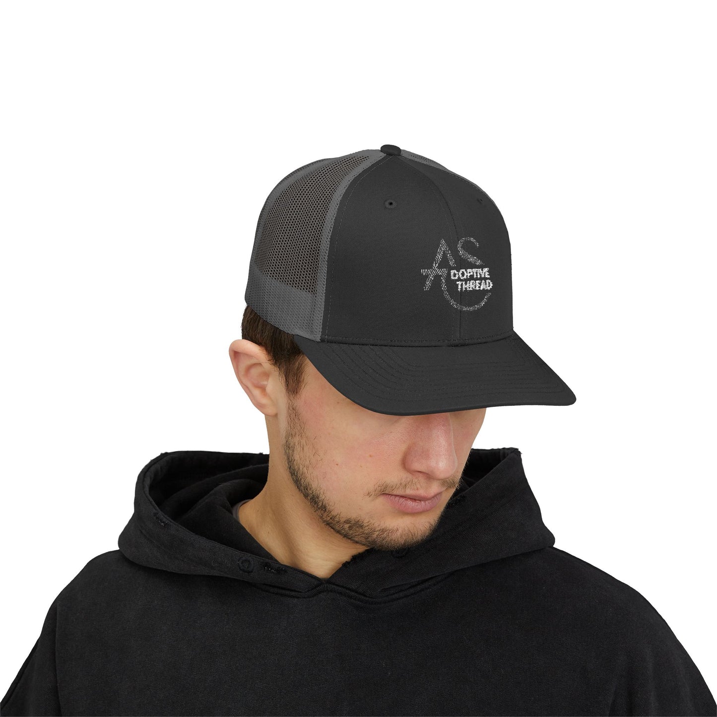 Adoptive Threads Snapback Trucker Cap - Stylish & Comfortable Hat for Everyday Wear