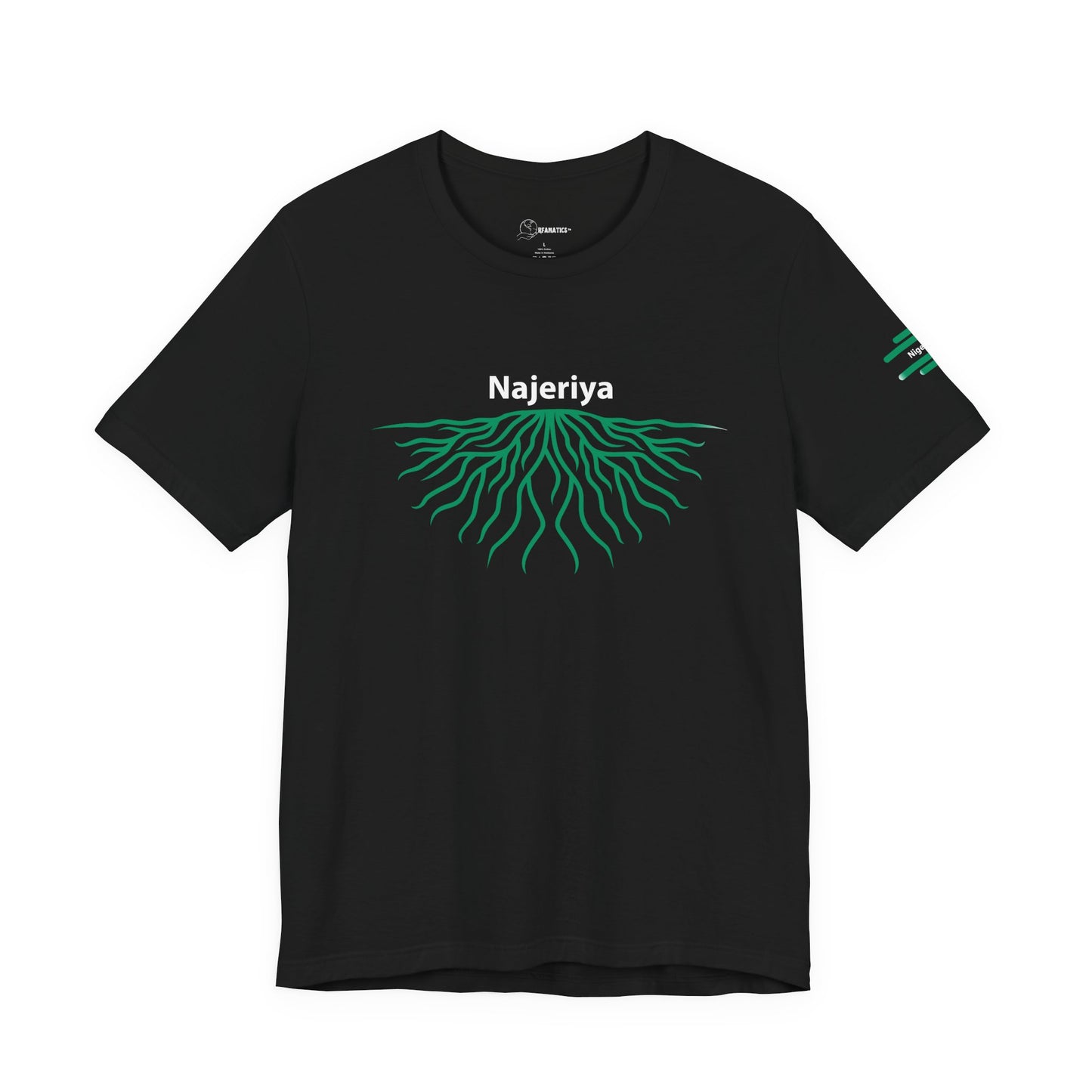 Nigeria Roots - Adoption Unisex Jersey Short Sleeve Tee