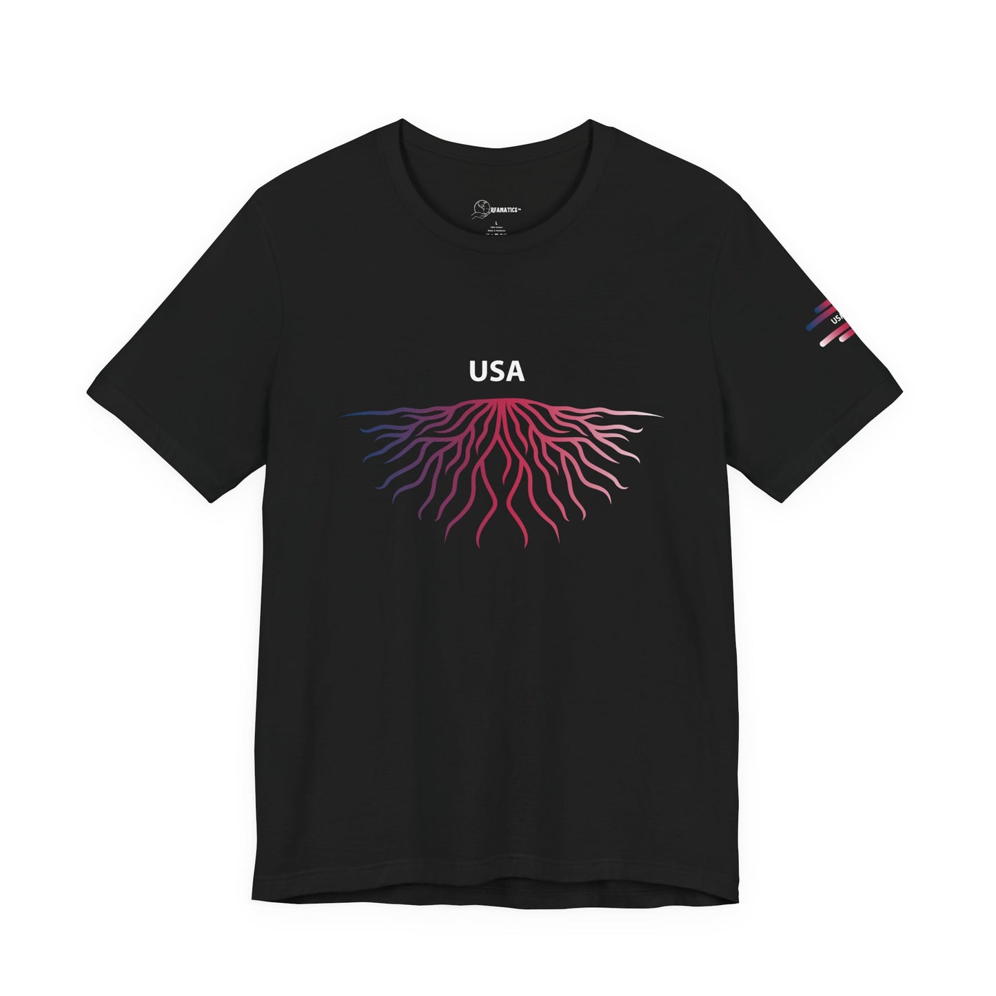 USA Roots - Foster Children Adoption Unisex Jersey Short Sleeve Tee