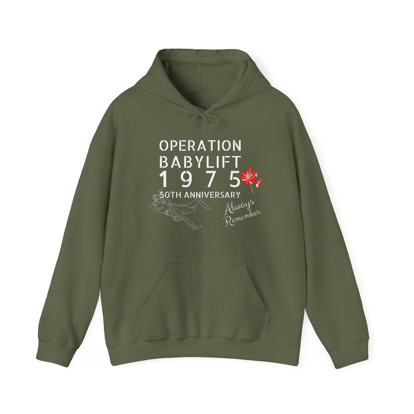Memorial Tribute Hoodie Vietnam - Operation Babylift Memorial Altar Fundraiser