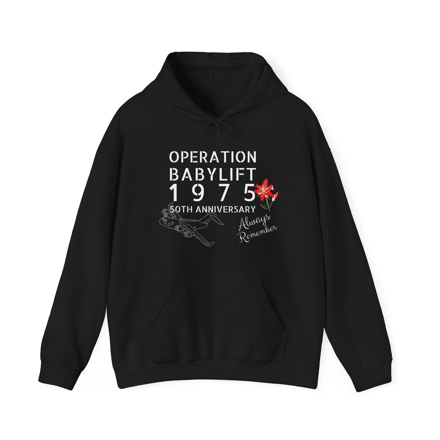 Memorial Tribute Hoodie Vietnam - Operation Babylift Memorial Altar Fundraiser