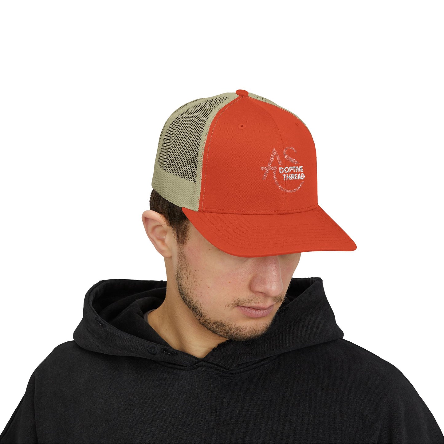 Adoptive Threads Snapback Trucker Cap - Stylish & Comfortable Hat for Everyday Wear