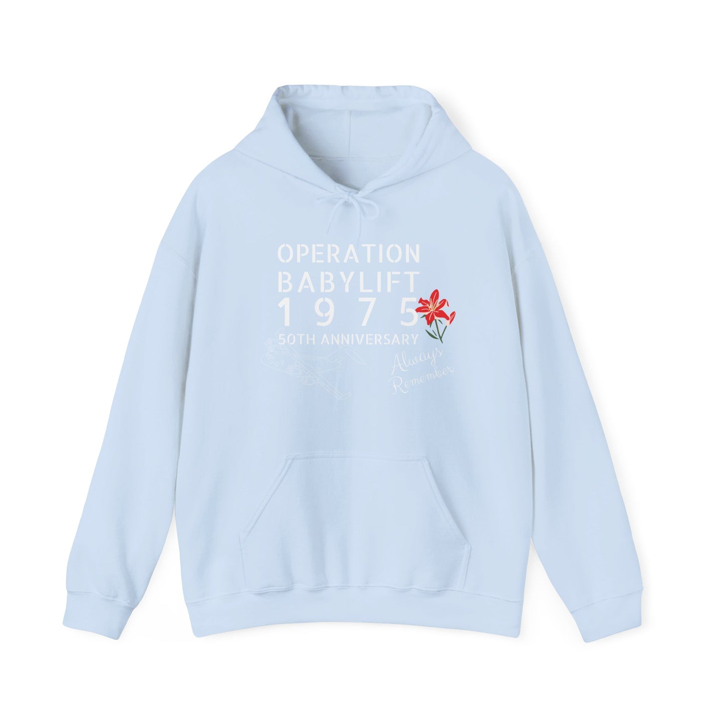 Memorial Tribute Hoodie Vietnam - Operation Babylift Memorial Altar Fundraiser