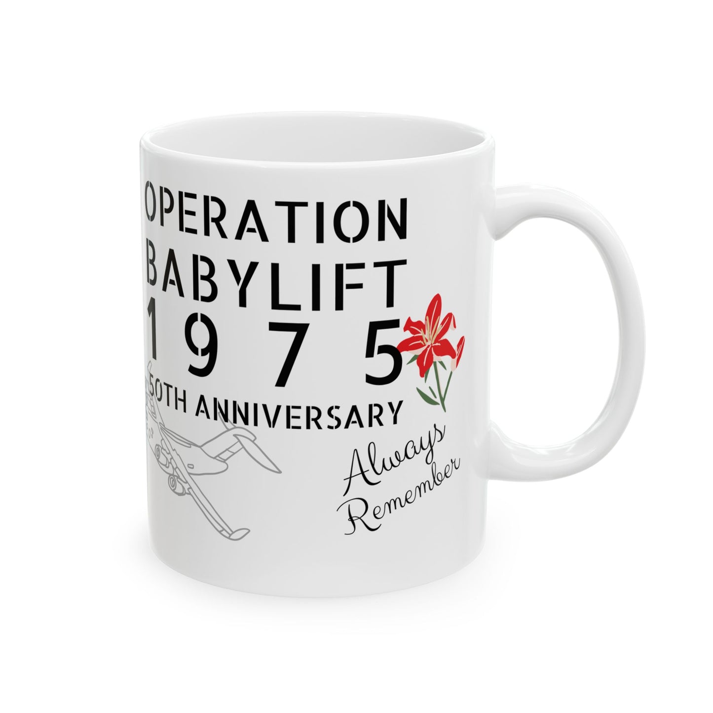 Mug - Operation Babylift Memorial Tribute 50th Anniversary Vietnam