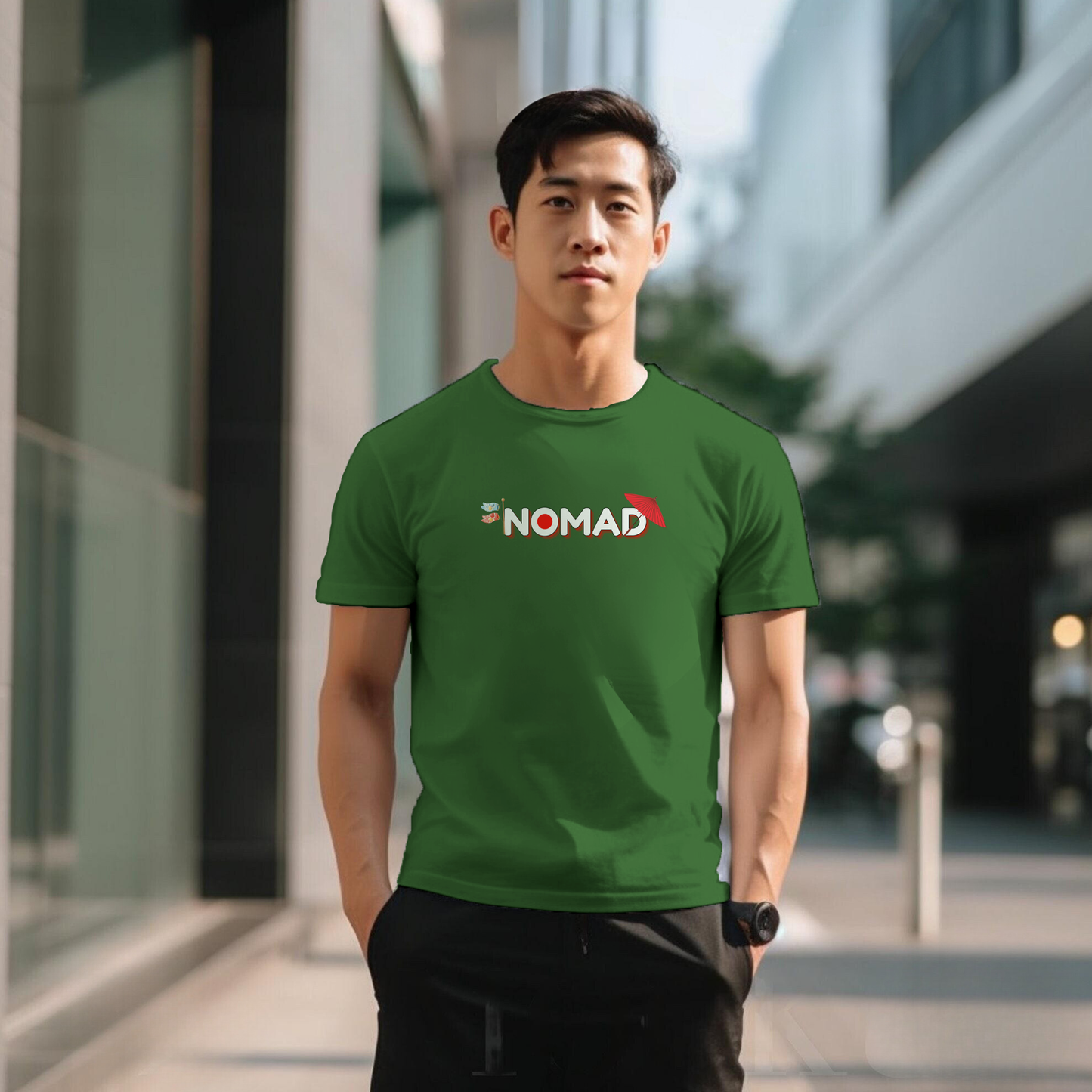 Nomad Japan Adventure Unisex Tee by Adoptive Threads