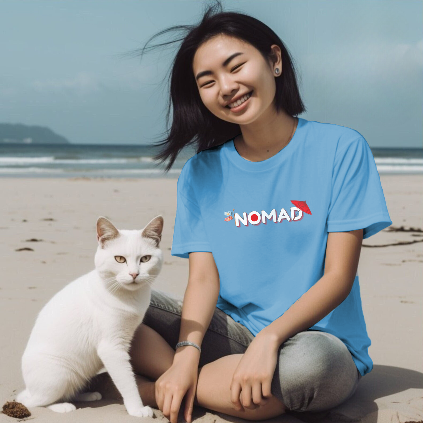 Nomad Japan Adventure Unisex Tee by Adoptive Threads