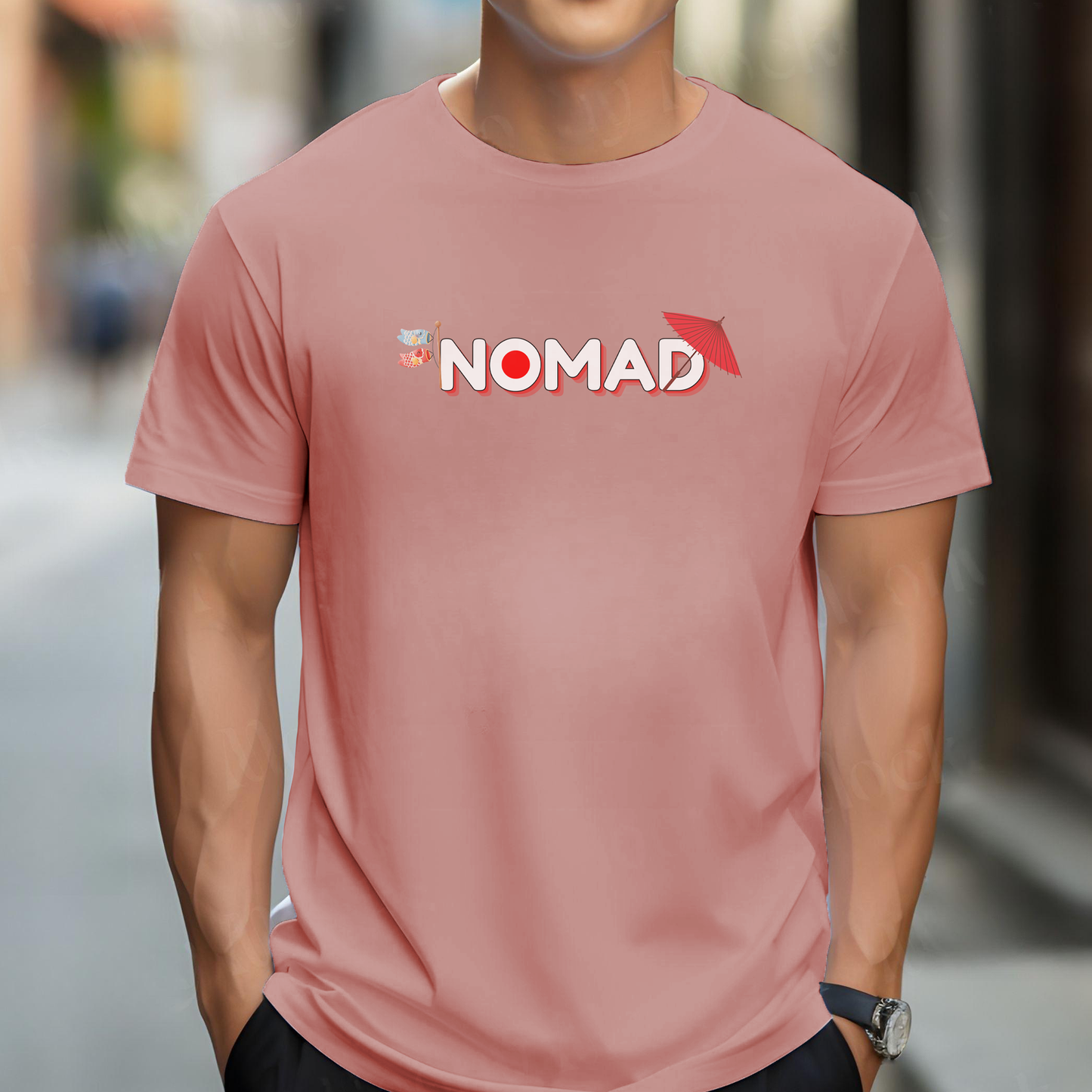Nomad Japan Adventure Unisex Tee by Adoptive Threads