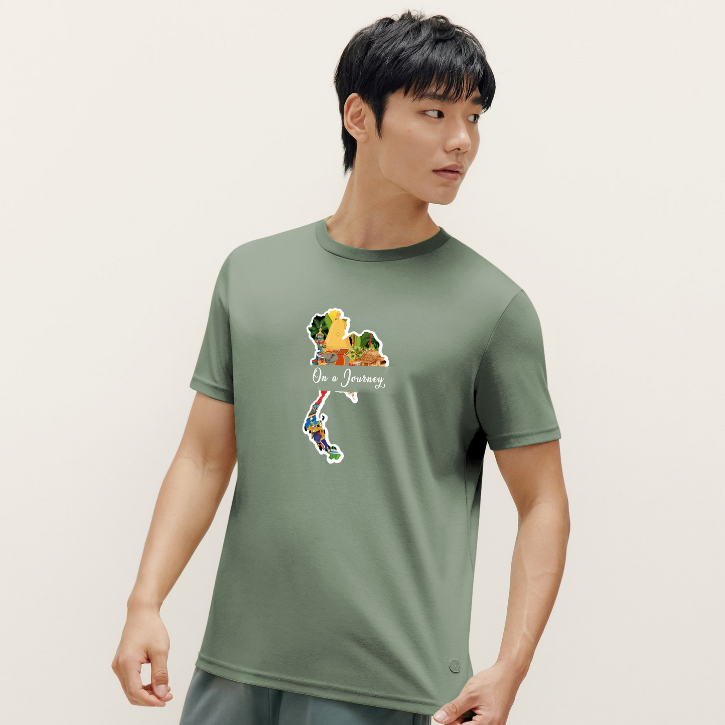 On a Journey - Thailand Explore your roots and connection with our Adoptive Threads Unisex Jersey Short Sleeve Tee