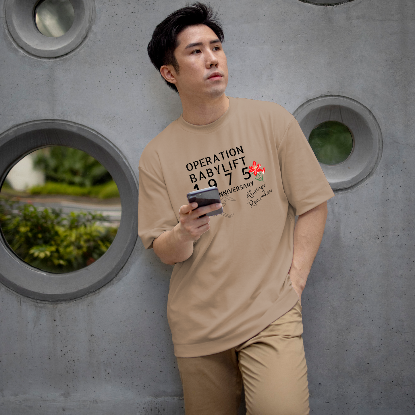 Operation Babylift Vietnam - Memorial shirt 50th anniversary