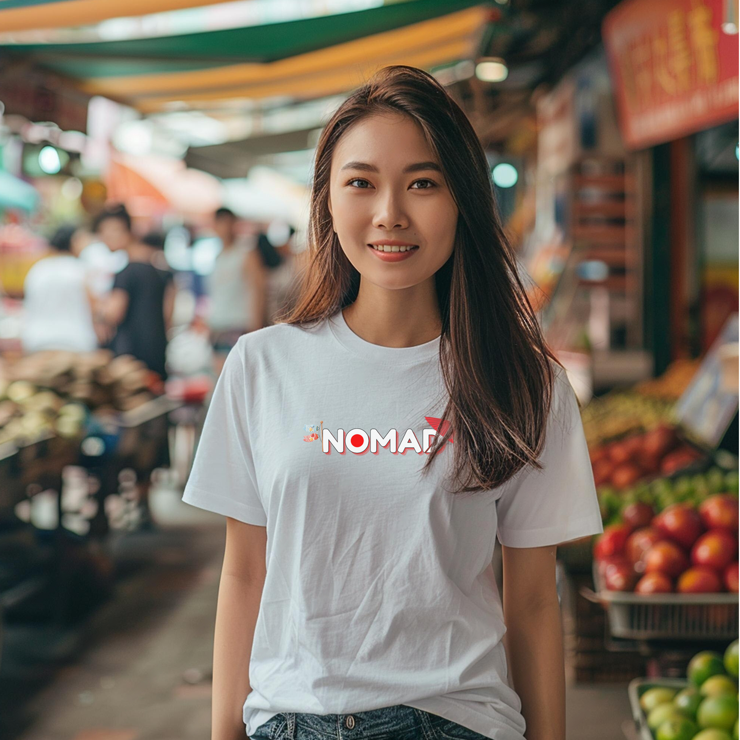 Nomad Japan Adventure Unisex Tee by Adoptive Threads