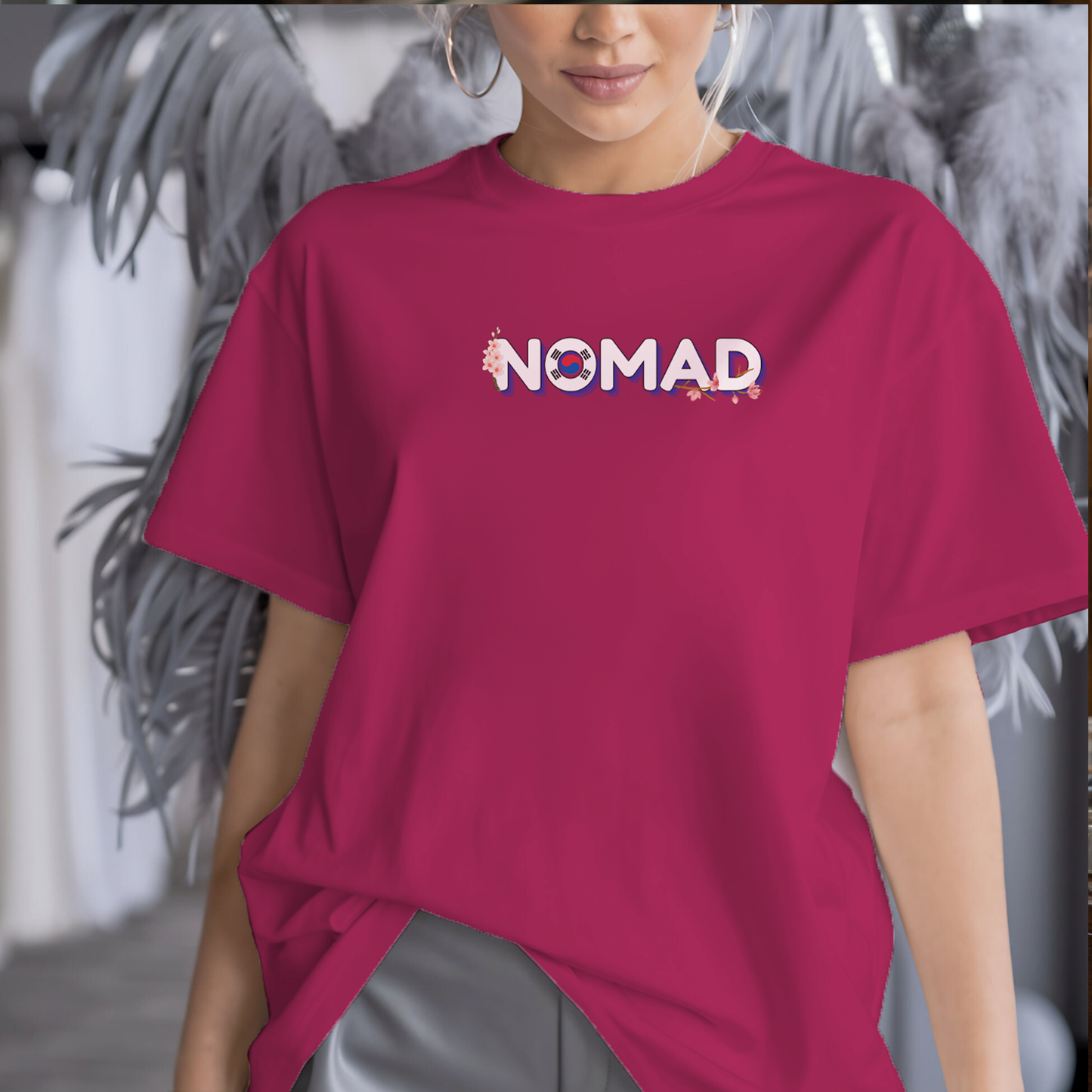 Nomad South Korea Adventure Unisex Tee by Adoptive Threads