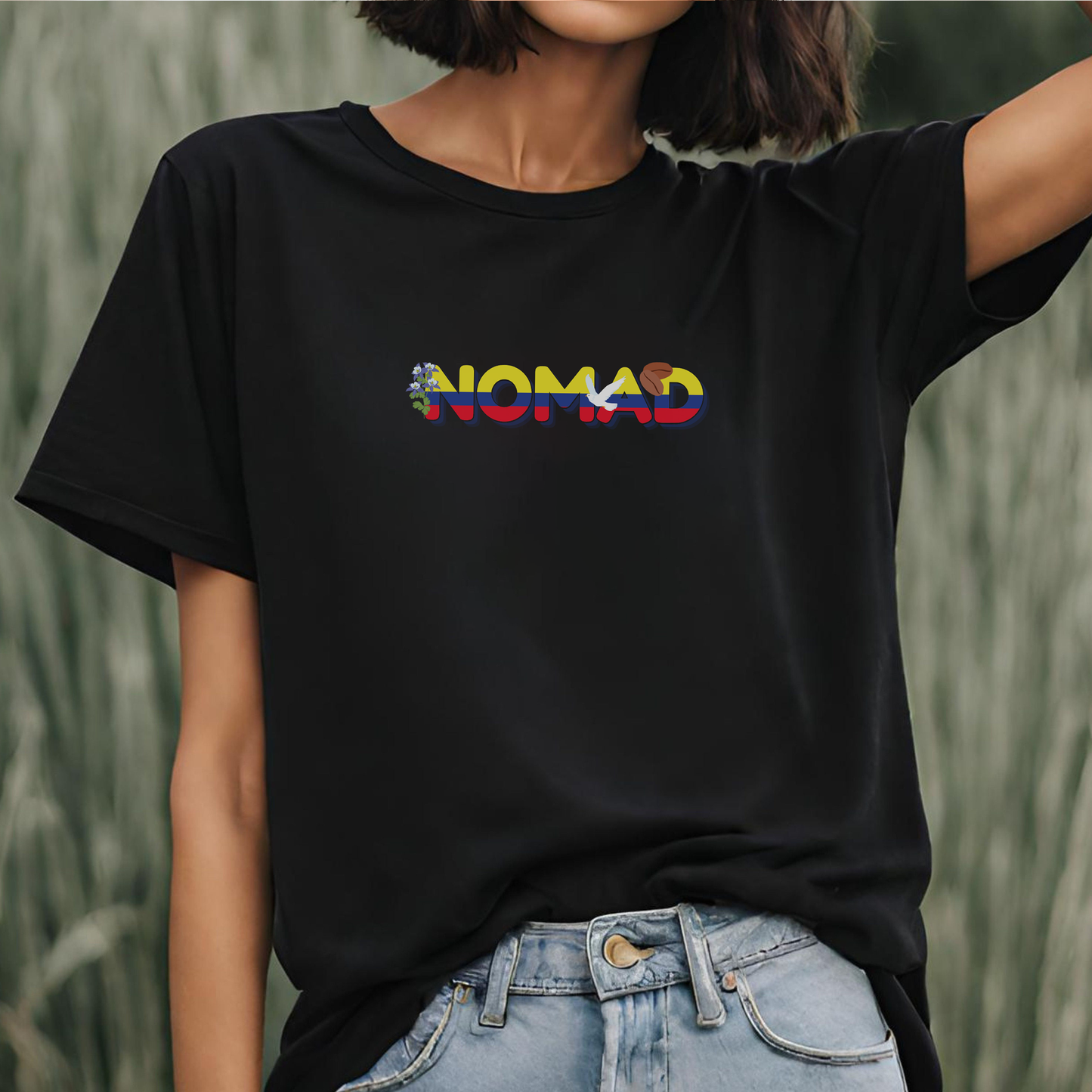 Nomad Colombia Adventure Unisex Tee by Adoptive Threads
