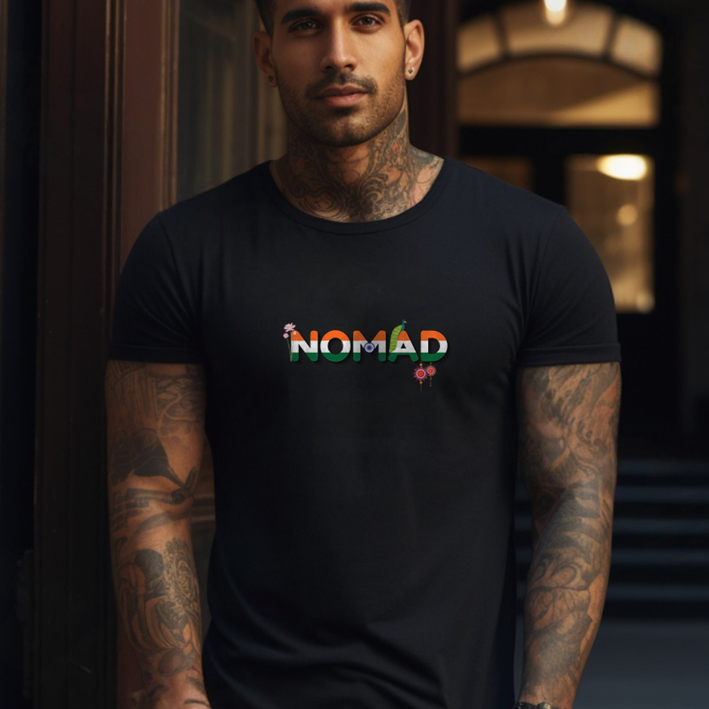 Nomad India Adventure Unisex Tee by Adoptive Threads