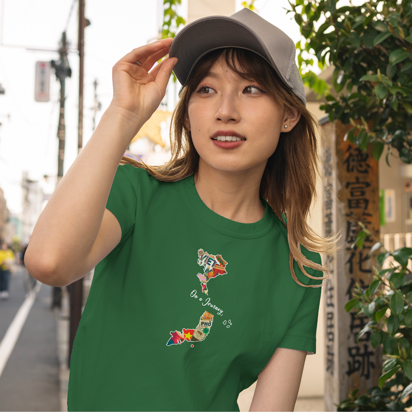 On a Journey - Vietnam Explore your roots and connection with our Adoptive Threads Unisex Jersey Short Sleeve Tee