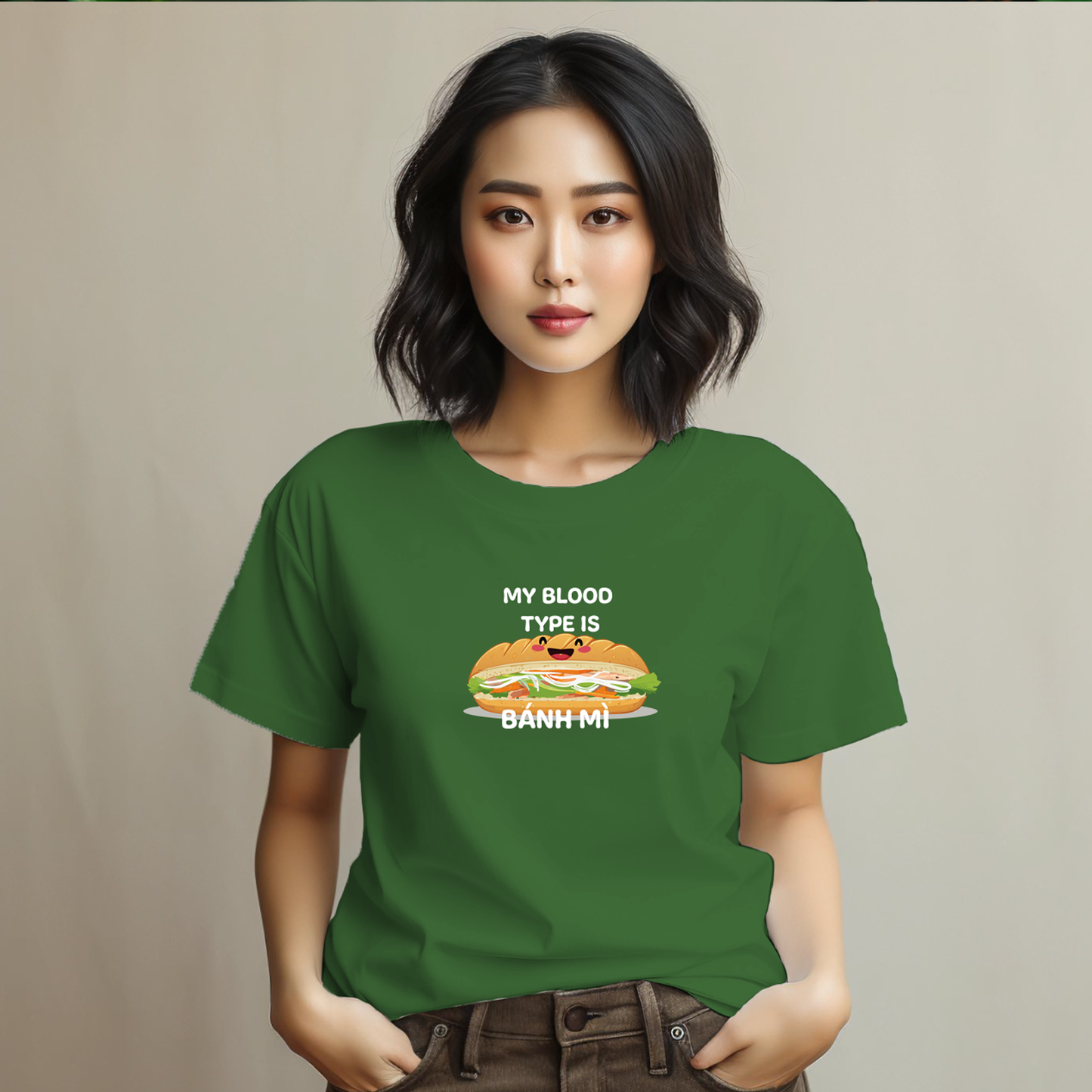 Bánh Mì Lover Tee - Vietnam Foodie Statement Shirt