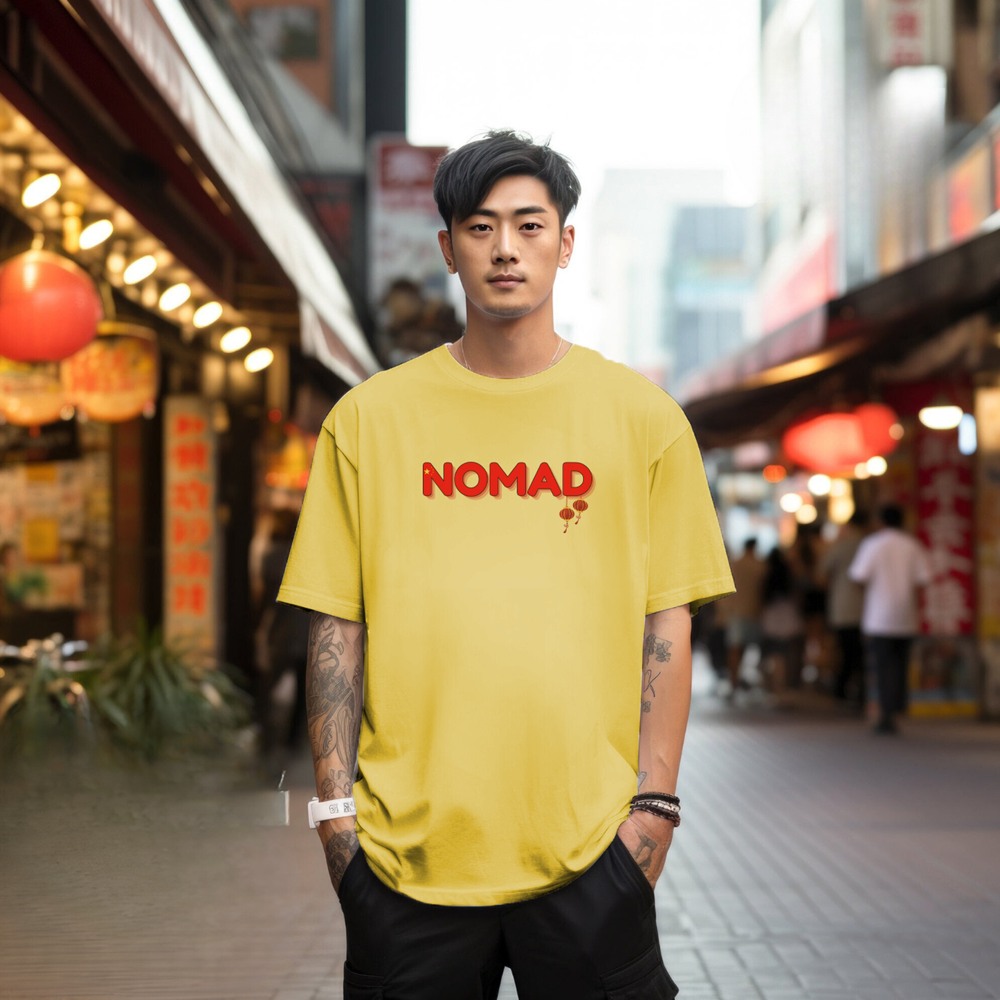 Nomad China Adventure Unisex Tee by Adoptive Threads