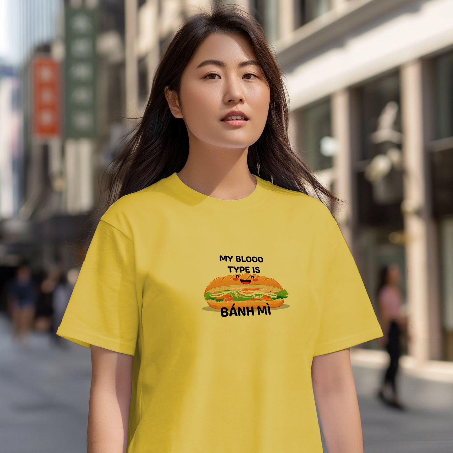 Bánh Mì Lover Tee - Vietnam Foodie Statement Shirt