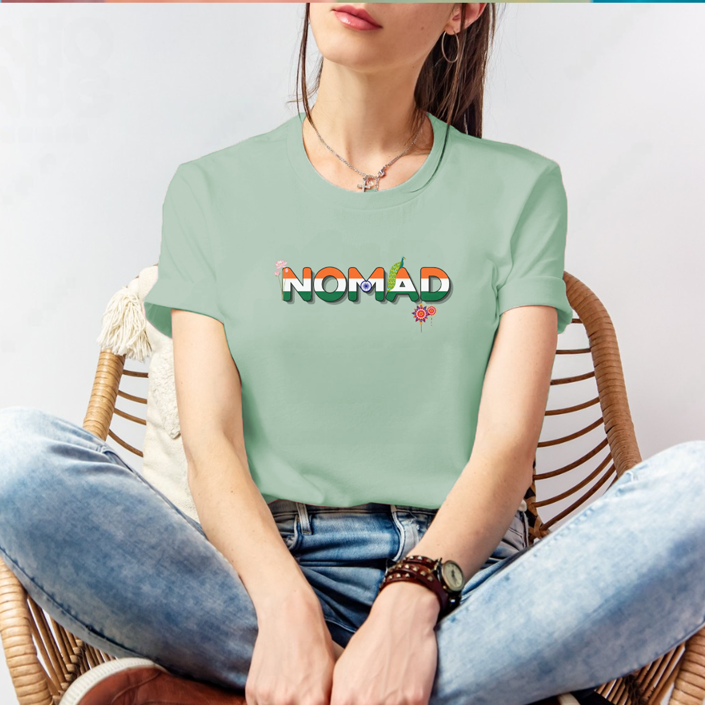 Nomad India Adventure Unisex Tee by Adoptive Threads