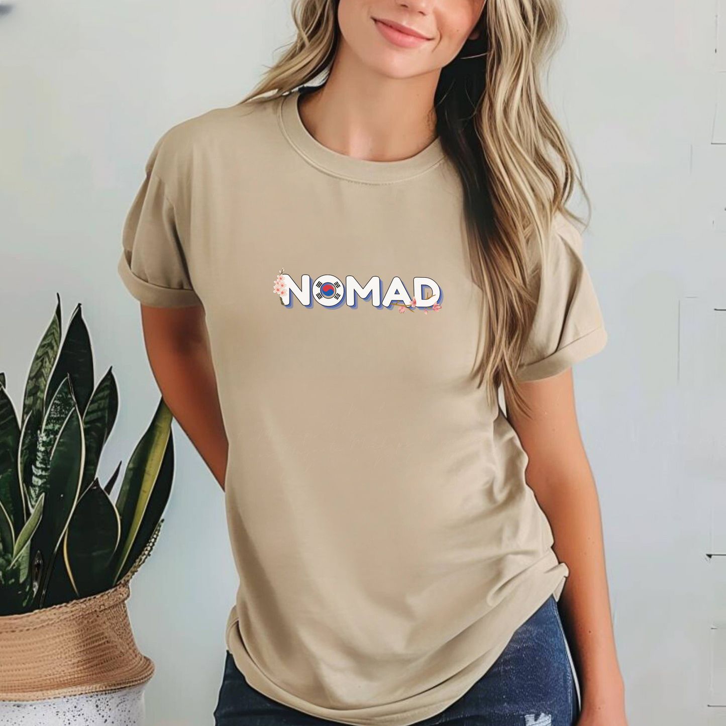 Nomad South Korea Adventure Unisex Tee by Adoptive Threads