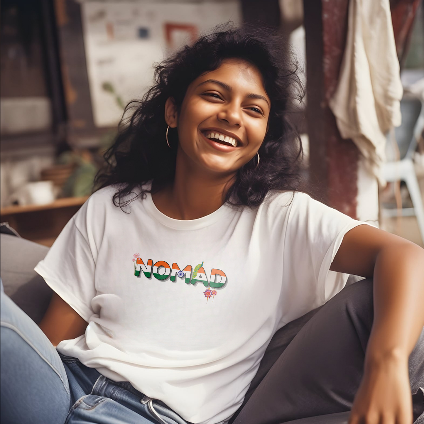 Nomad India Adventure Unisex Tee by Adoptive Threads