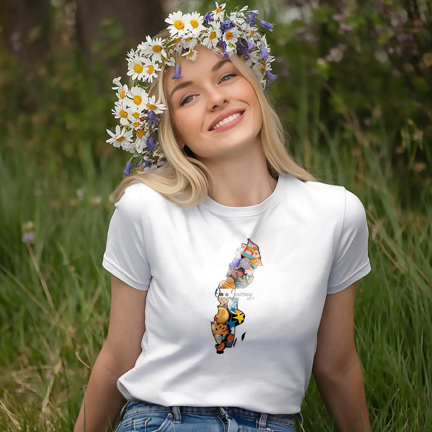 Sweden- On a Journey Heritage Collection T-shirt by Adoptive Threads