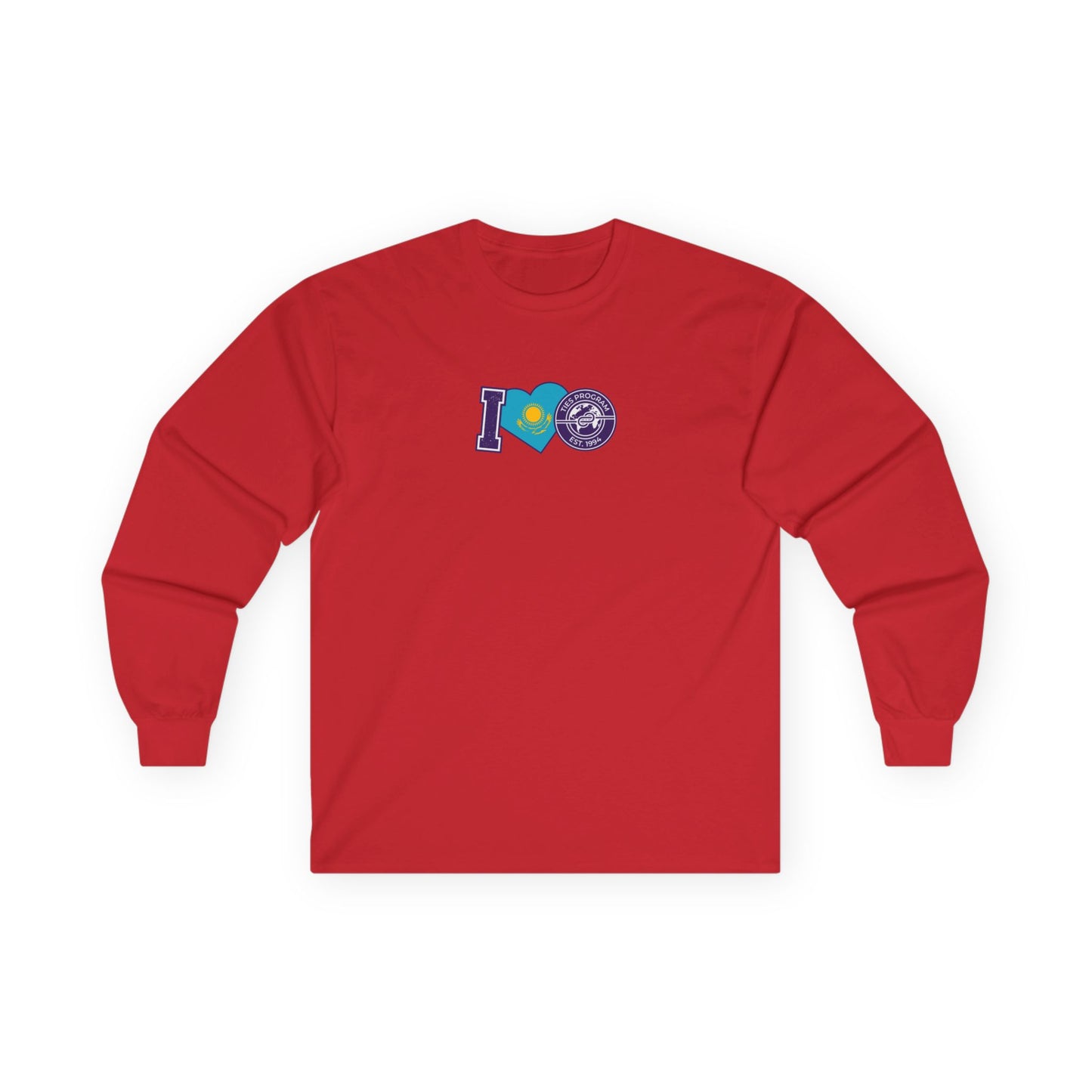Ties Kazakhstan Long Sleeve Tee