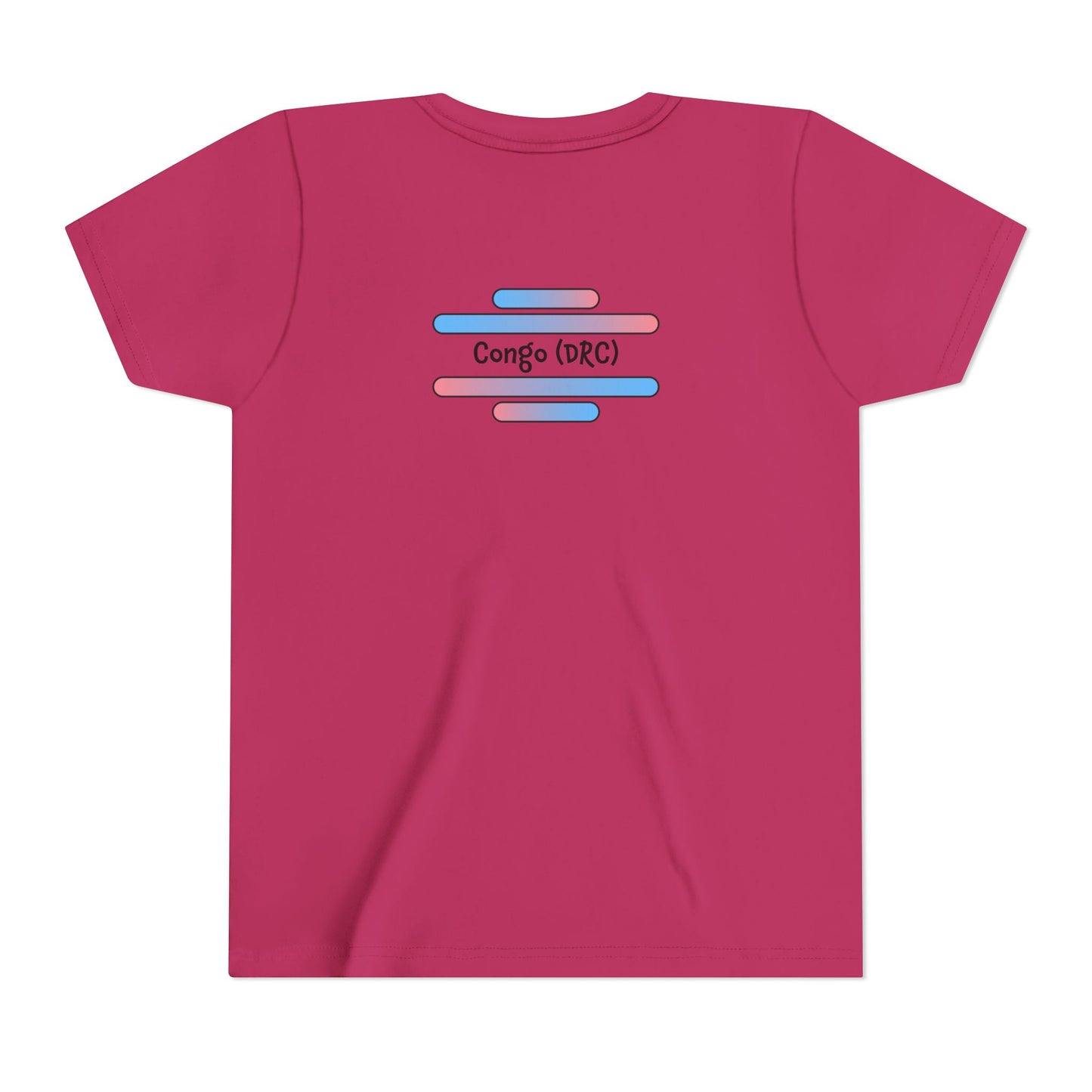 Congo DRC Youth Adoption Short Sleeve Tee