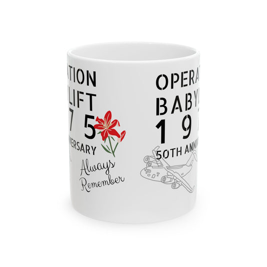 Mug - Operation Babylift Memorial Tribute 50th Anniversary Vietnam