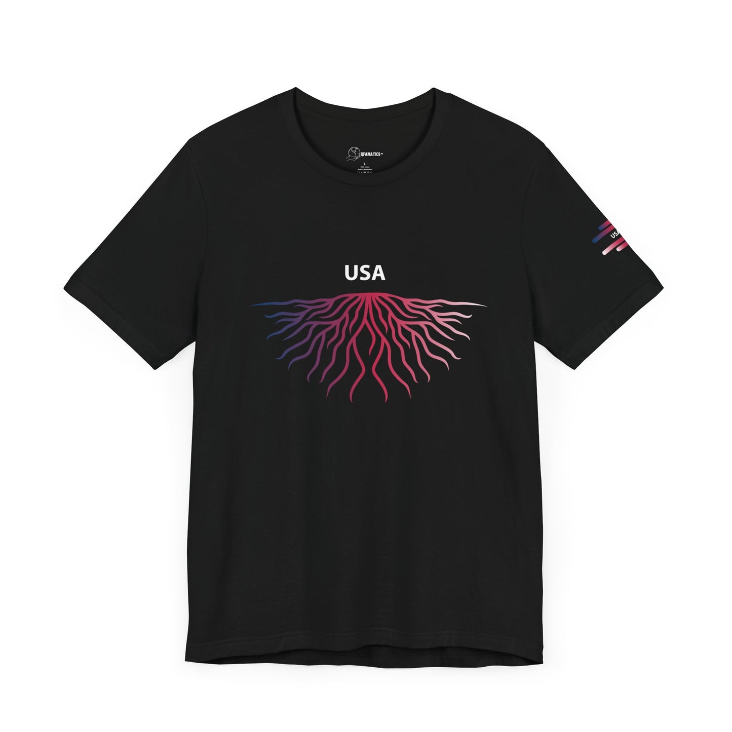 USA Roots -  Foster Children Adoption Unisex Jersey Short Sleeve Tee