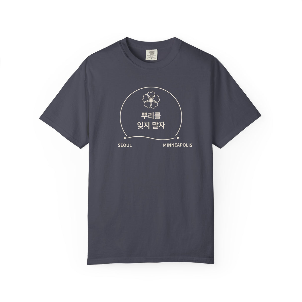 Remember Where You Came From — Personalized Korean Two-City Shirt