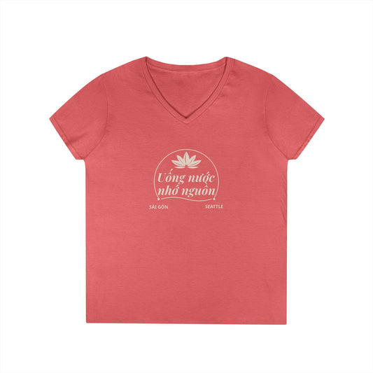 Remember Where You Came From — Personalized Vietnamese Women’s V-Neck