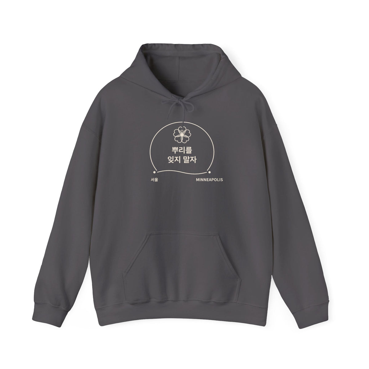 Remember Where You Came From — Personalized Korean Two-City Hoodie