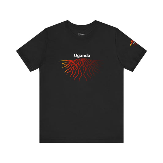 Uganda  Roots -  Adoption Unisex Jersey Short Sleeve Tee