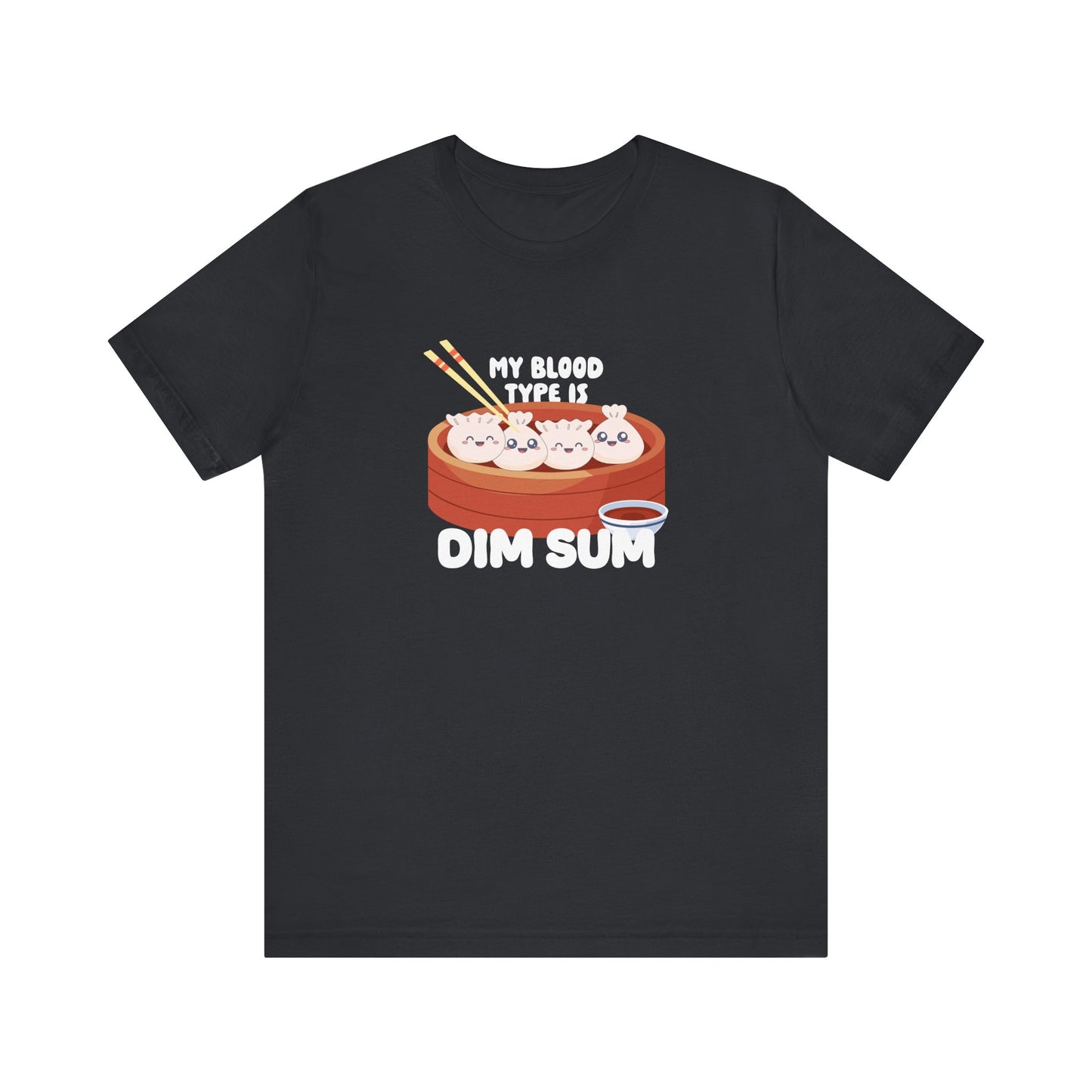 Foodie China -  Dim Sum lovers unite!  Adoption Unisex Jersey Short Sleeve Tee