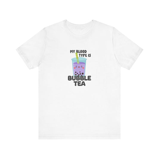 Foodie Taiwan -  Bubble Tea lovers unite!  Boba Adoption Unisex Jersey Short Sleeve Tee