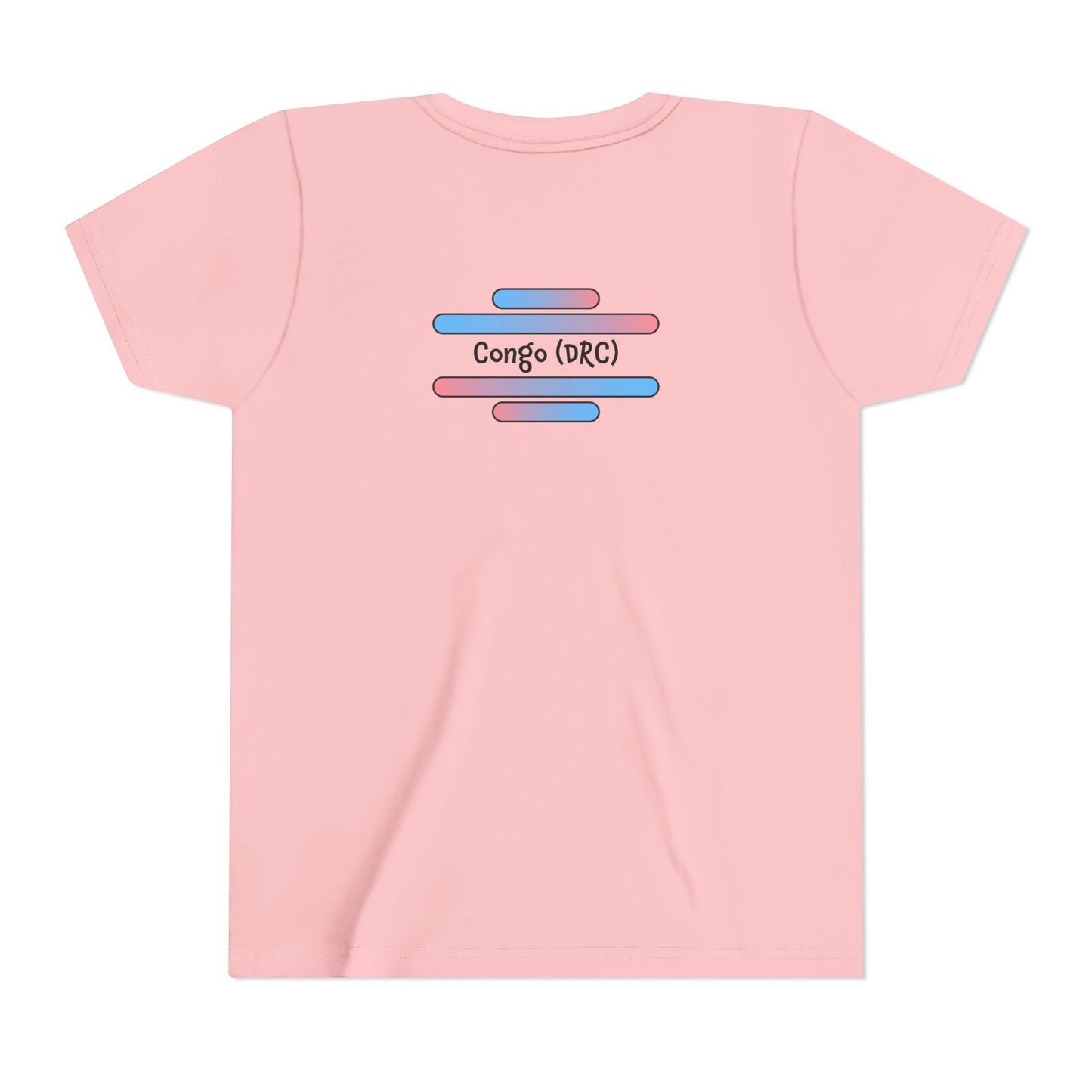 Congo DRC Youth Adoption Short Sleeve Tee