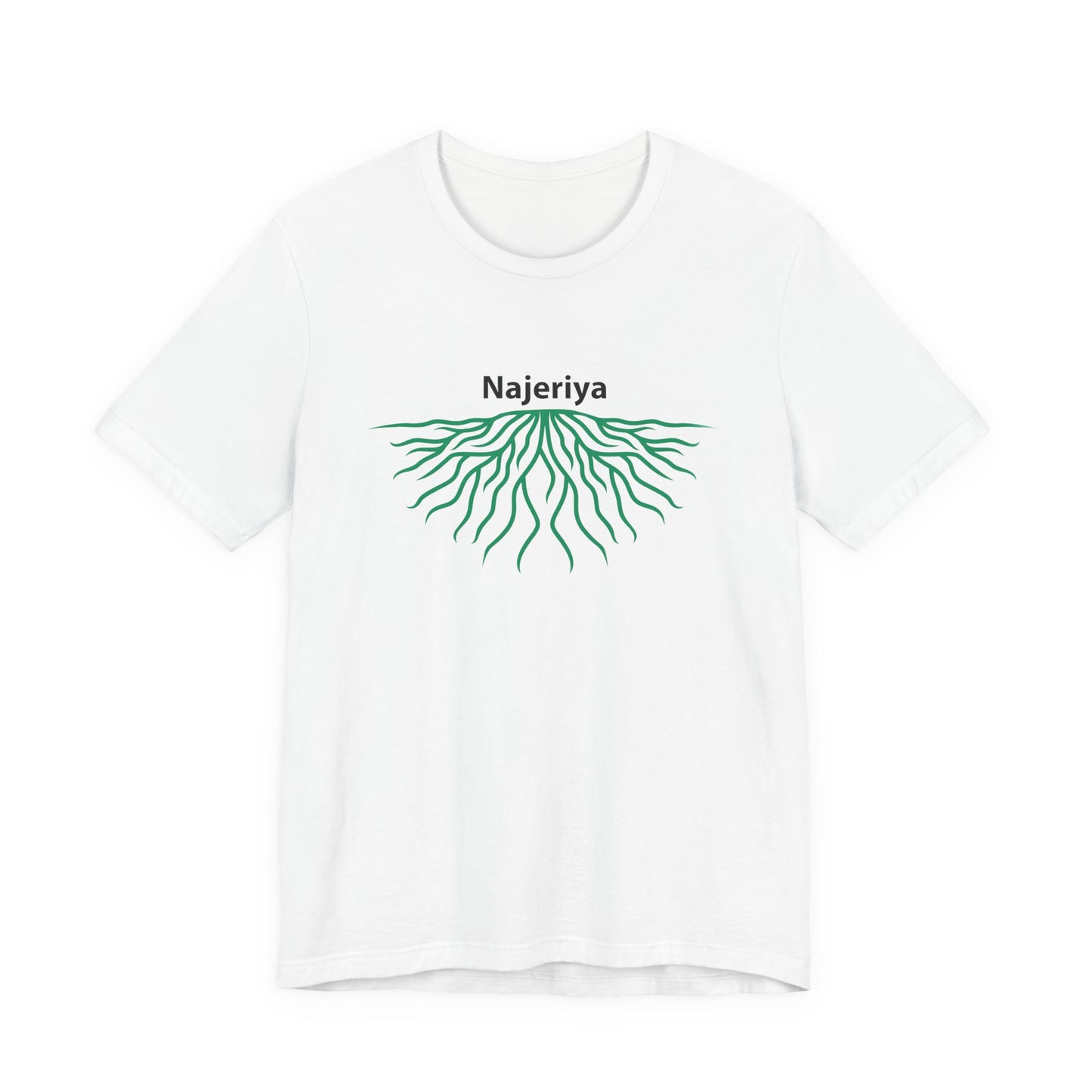 Nigeria  Roots -  Adoption Unisex Jersey Short Sleeve Tee
