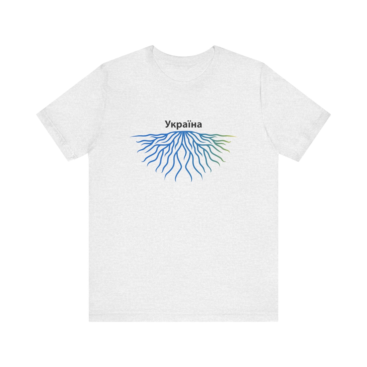 Ukraine  Roots -  Adoption Unisex Jersey Short Sleeve Tee