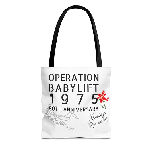 Memorial Tote Bag - Operation Babylift Tribute Vietnam