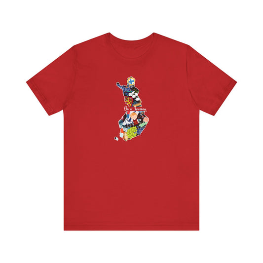 Finland- On a Journey Heritage Collection T-shirt by Adoptive Threads