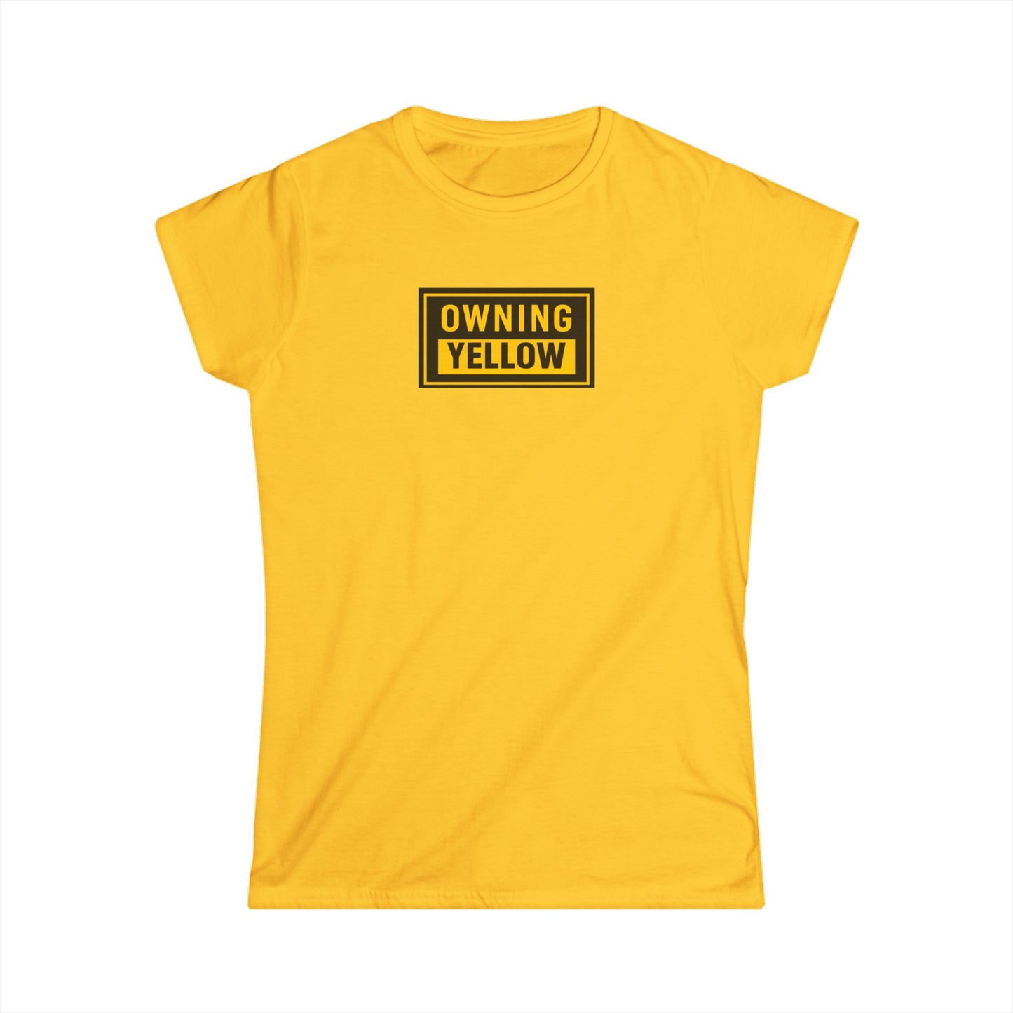 Owning Yellow — The Reclamation Women's Tee by Kim Delevett