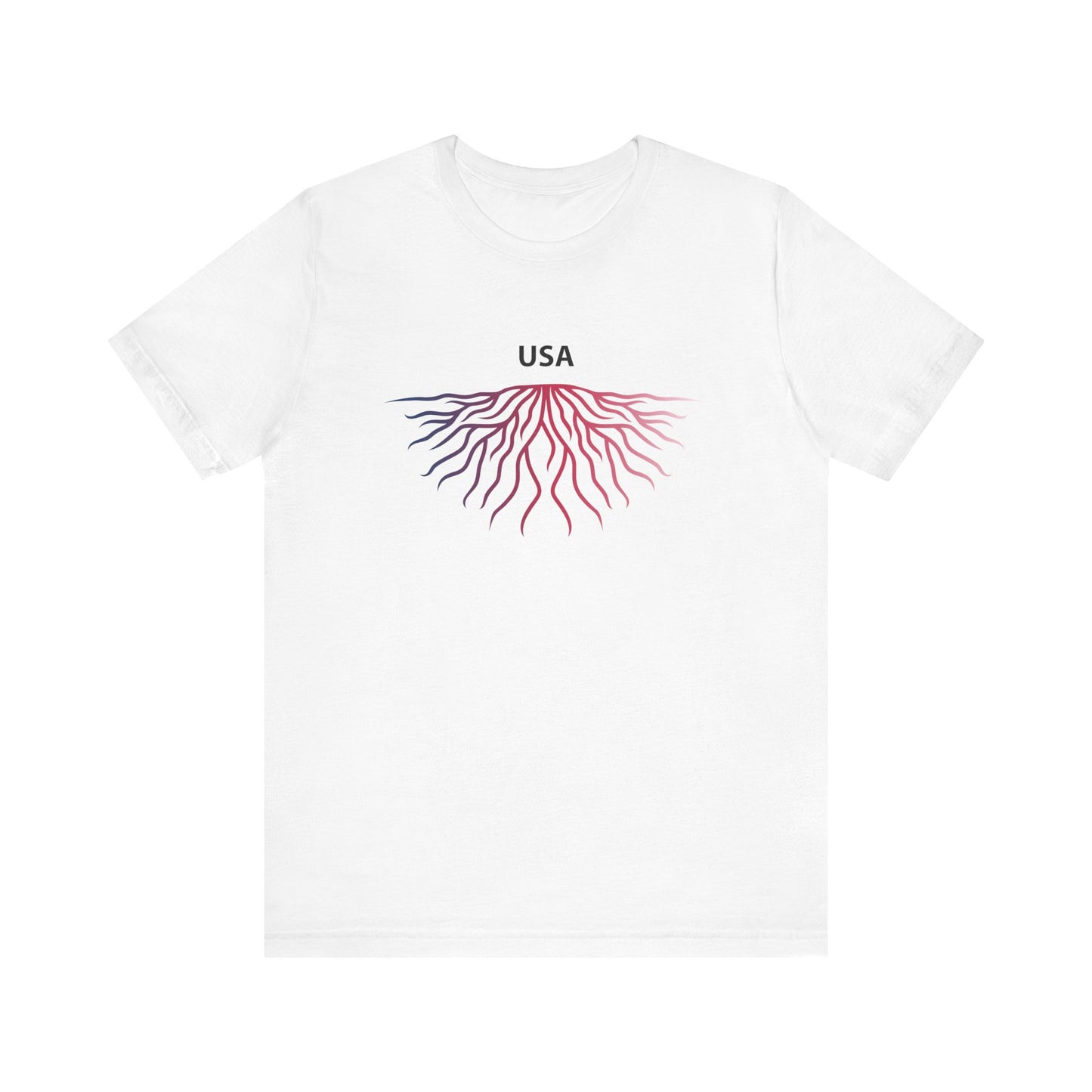 USA Roots -  Foster Children Adoption Unisex Jersey Short Sleeve Tee