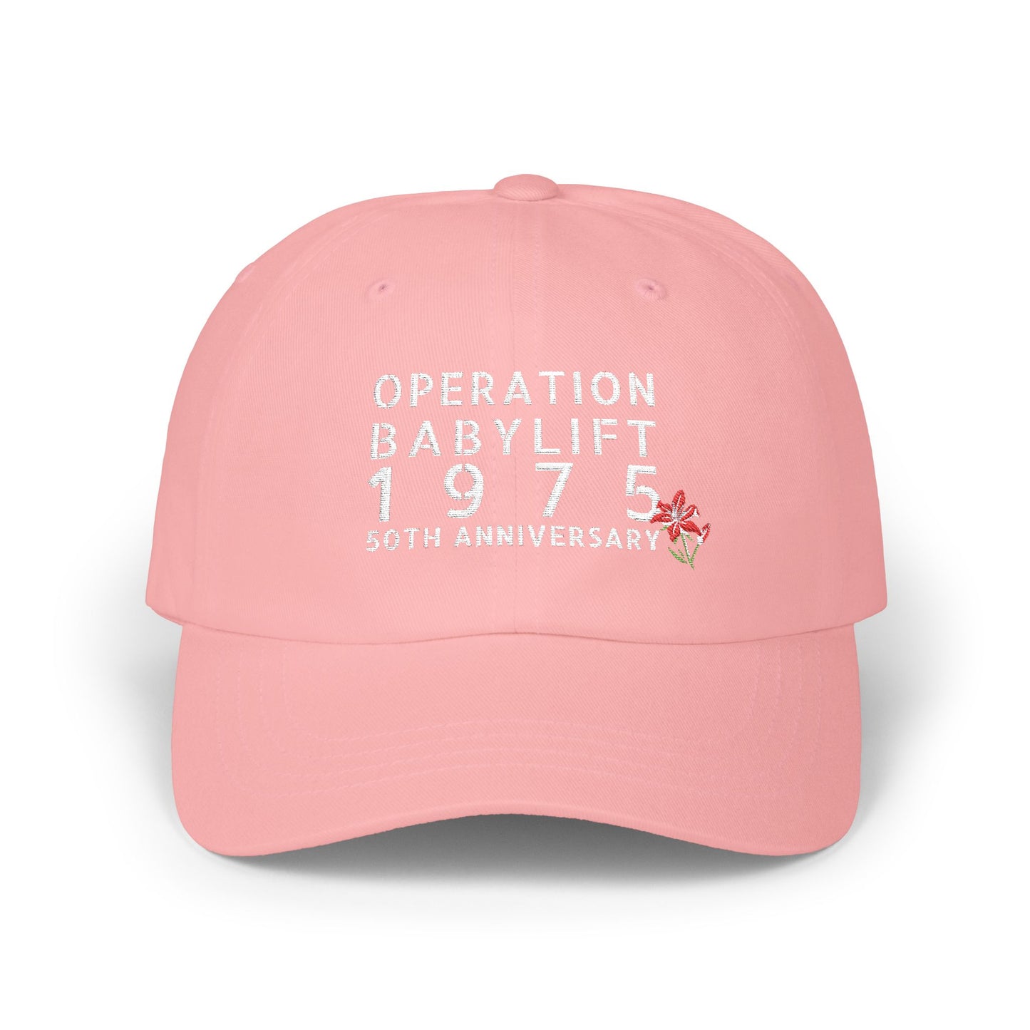 Classic Cap -Operation Babylift Vietnam Embroidered Hat