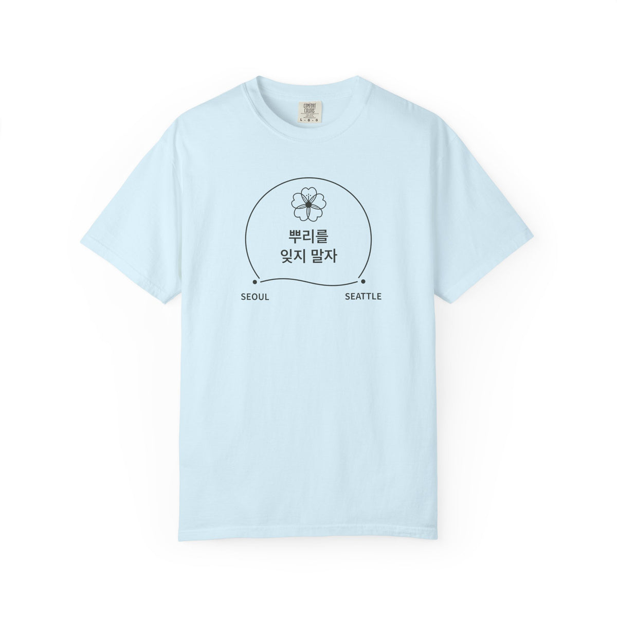 Remember Where You Came From — Personalized Korean Two-City Shirt
